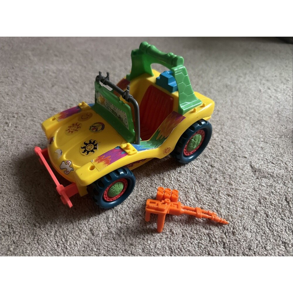 TMNT Mike's Kowabunga Surf Buggy Vintage Loose Vehicle Playmates 1991 Incomplete
